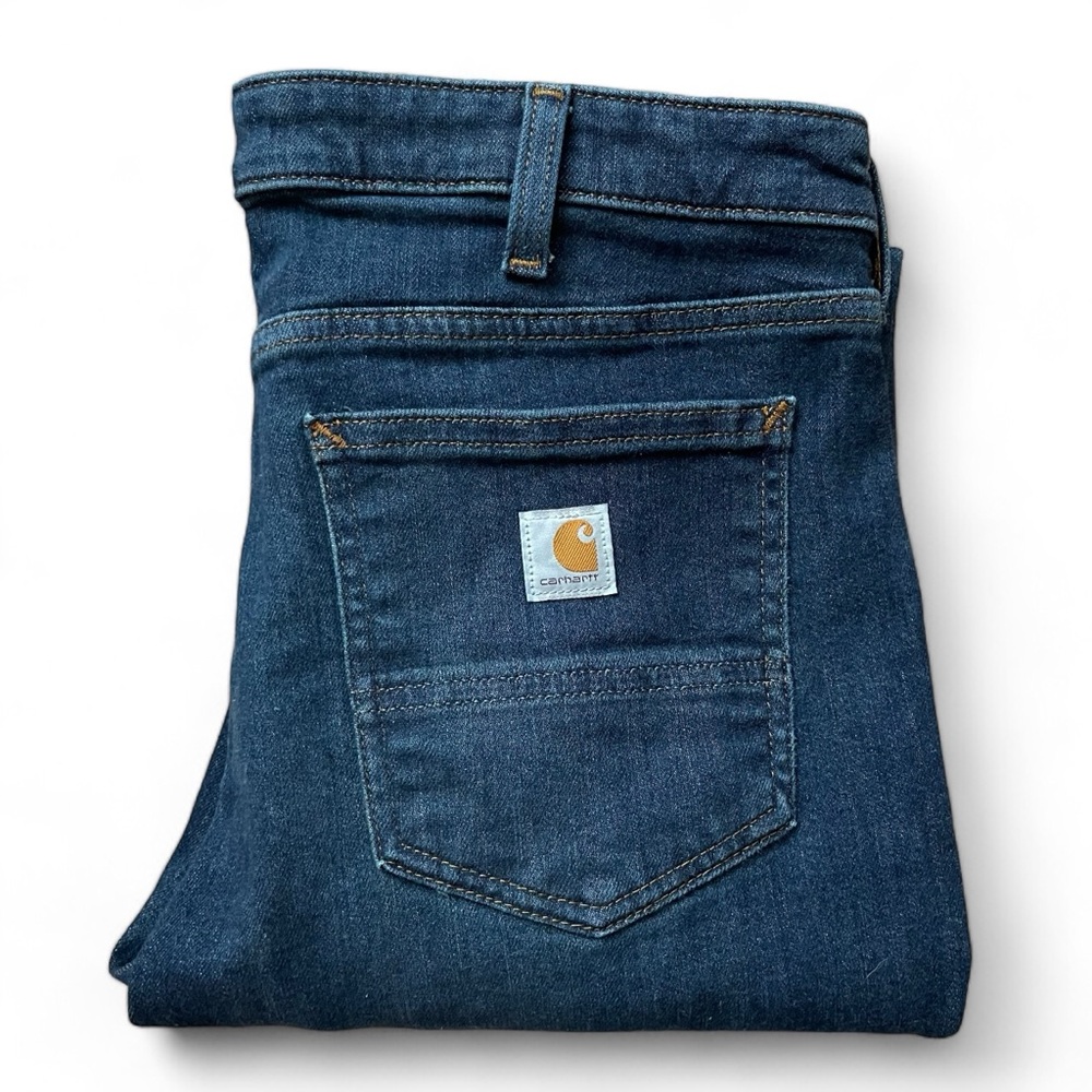 LAST CALL Carhartt Rugged Flex Slim Fit Tapered Jeans Women’s Size 12